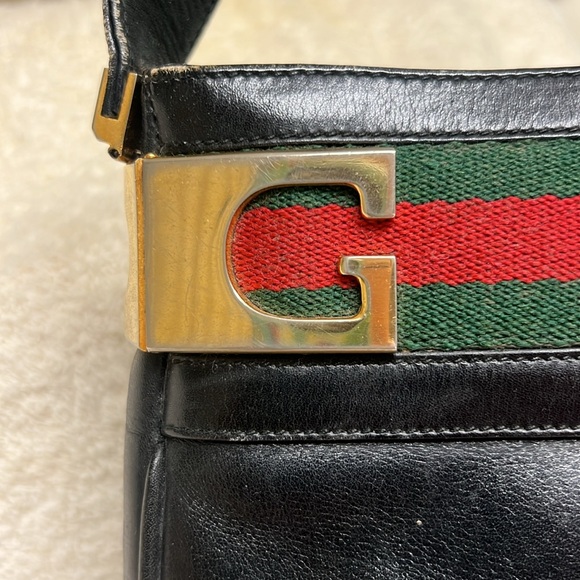 Gucci Leather Shoulder Bag - Picture 5 of 12